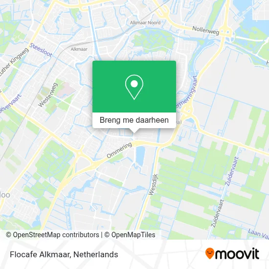 Flocafe Alkmaar kaart