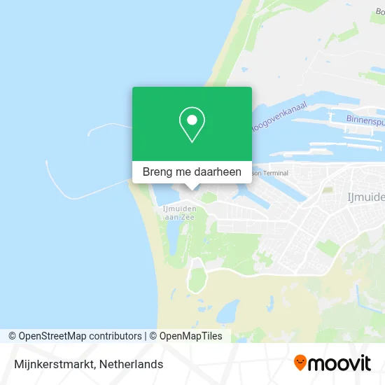 Mijnkerstmarkt kaart