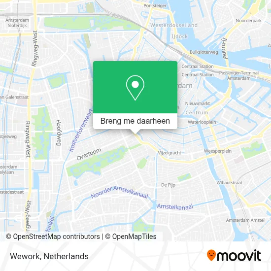 Wework kaart