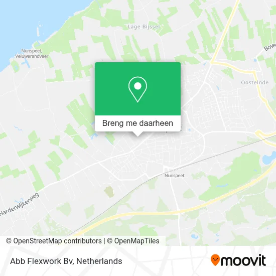 Abb Flexwork Bv kaart