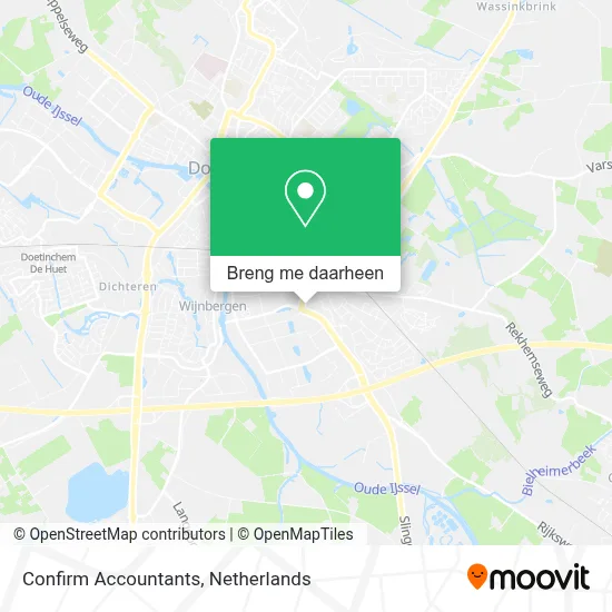 Confirm Accountants kaart