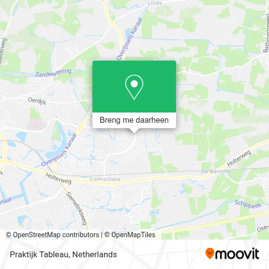 Praktijk Tableau kaart