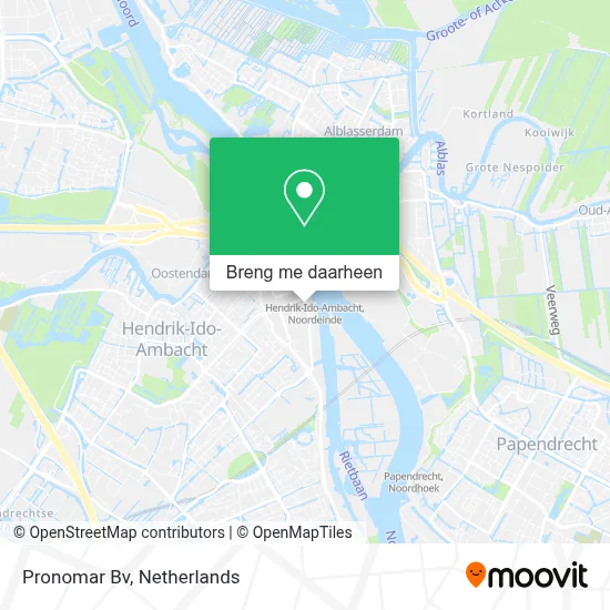 Pronomar Bv kaart
