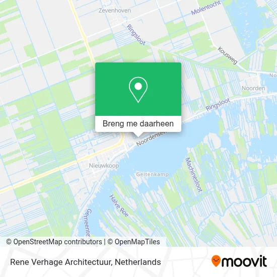 Rene Verhage Architectuur kaart