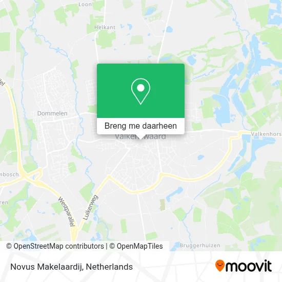 Novus Makelaardij kaart