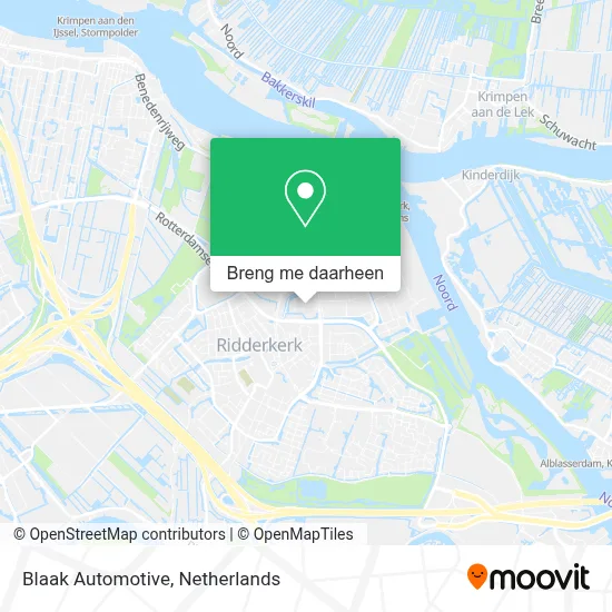 Blaak Automotive kaart