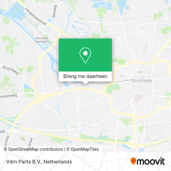Vdm Parts B.V. kaart