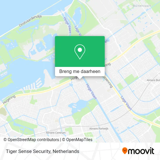 Tiger Sense Security kaart
