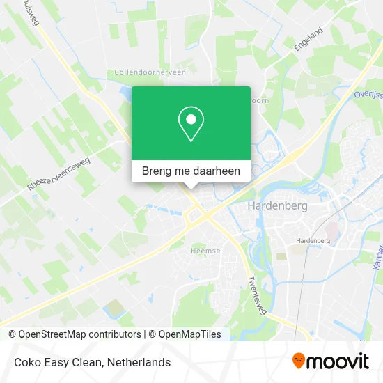 Coko Easy Clean kaart