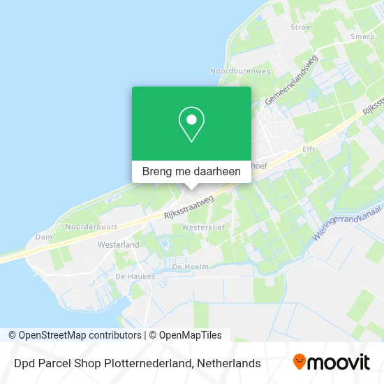 Dpd Parcel Shop Plotternederland kaart