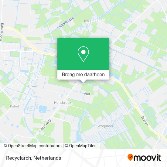 Recyclarch kaart
