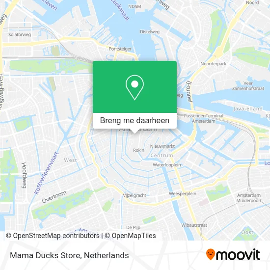 Mama Ducks Store kaart