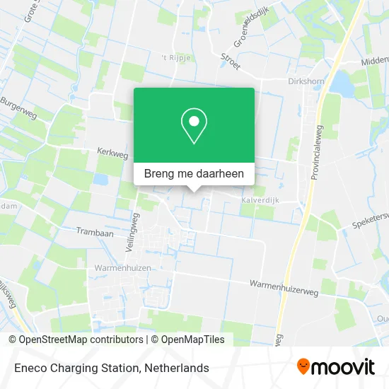 Eneco Charging Station kaart