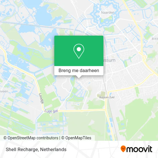 Shell Recharge kaart