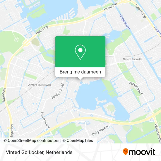 Vinted Go Locker kaart