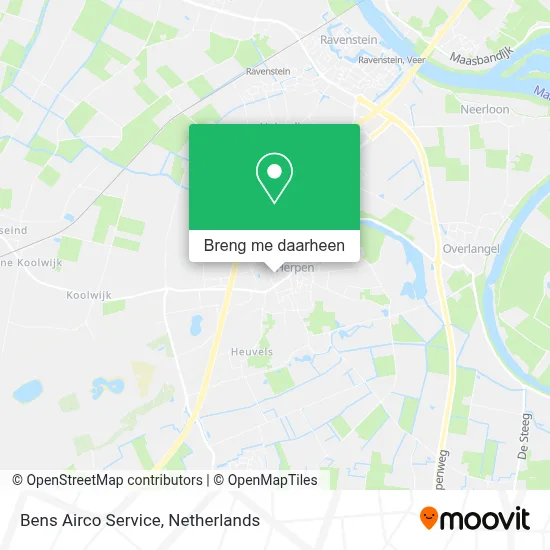 Bens Airco Service kaart