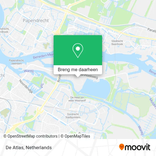 De Atlas kaart