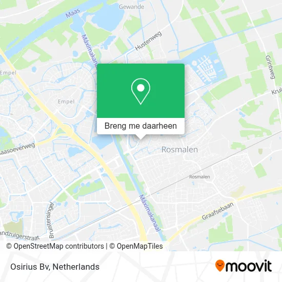 Osirius Bv kaart