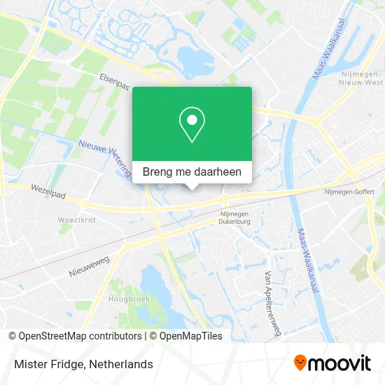 Mister Fridge kaart