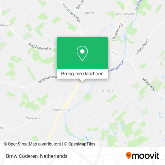 Bmw Coderen kaart