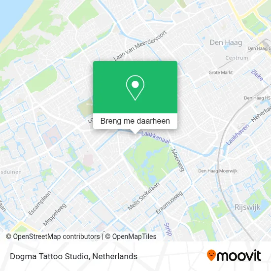 Dogma Tattoo Studio kaart