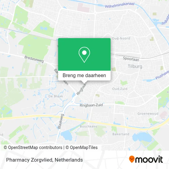 Pharmacy Zorgvlied kaart