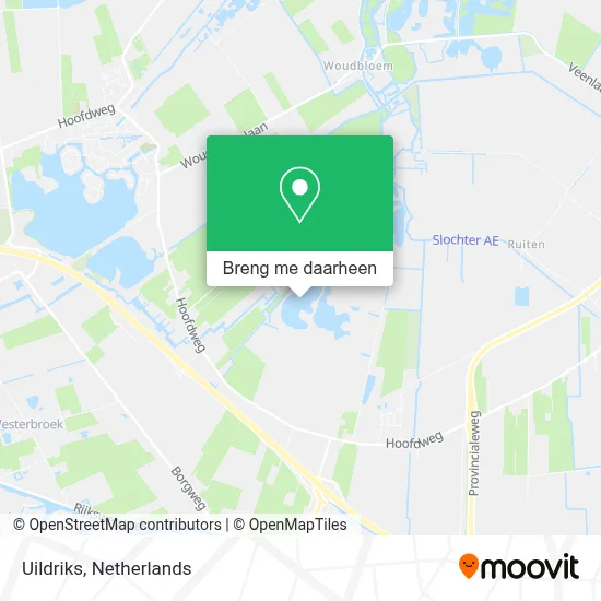 Uildriks kaart