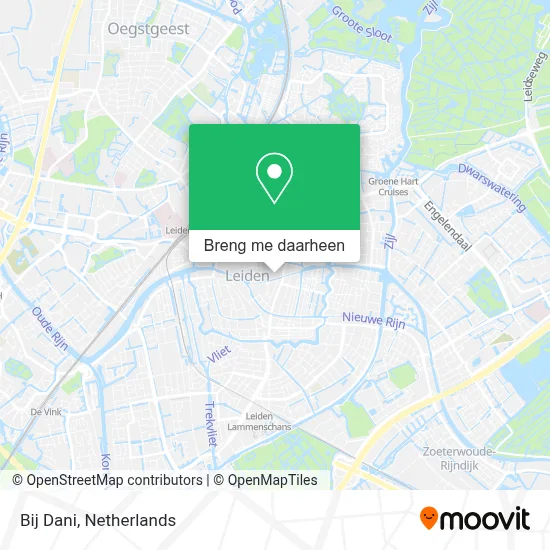 Bij Dani kaart