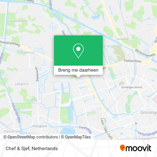 Chef & Sjef kaart