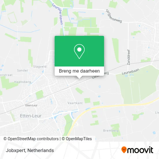 Jobxpert kaart