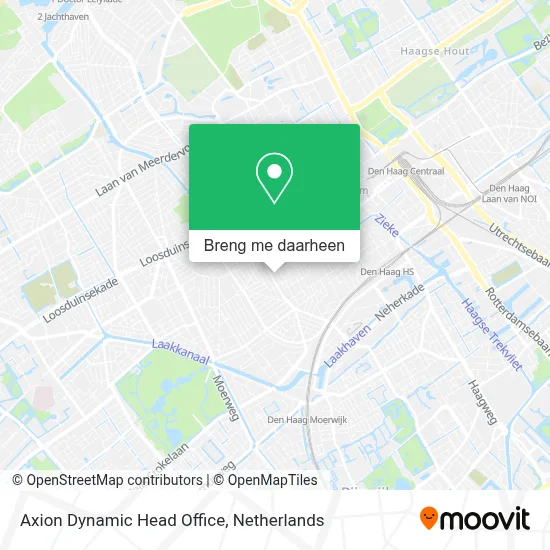 Axion Dynamic Head Office kaart