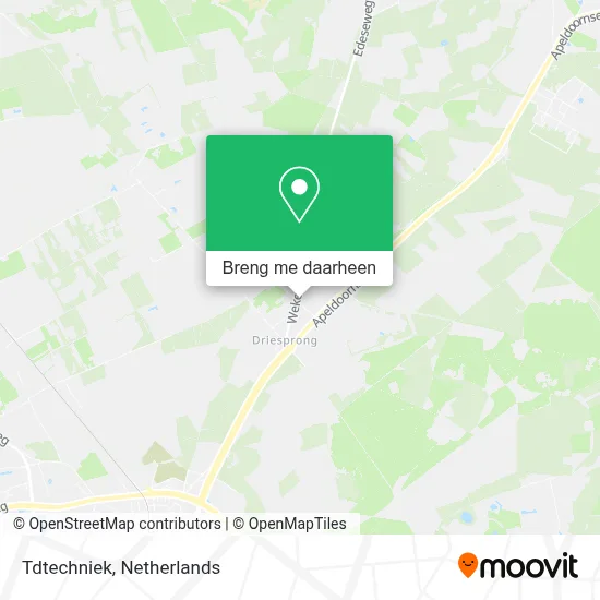 Tdtechniek kaart