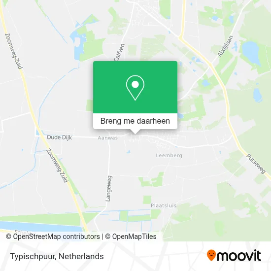 Typischpuur kaart