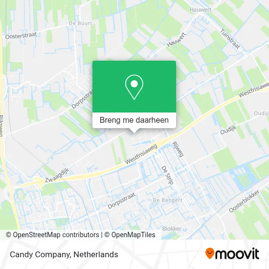 Candy Company kaart