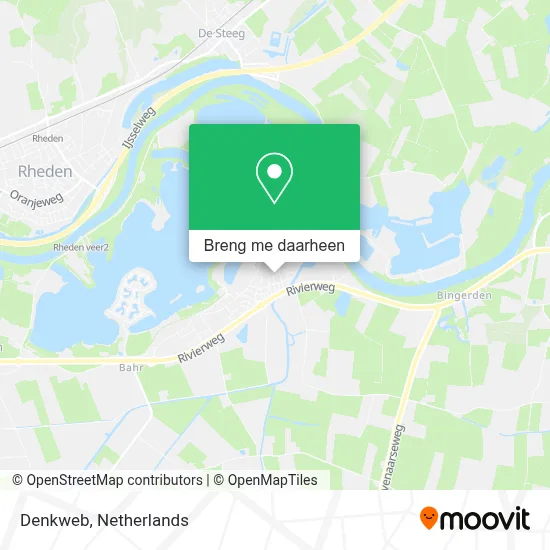 Denkweb kaart
