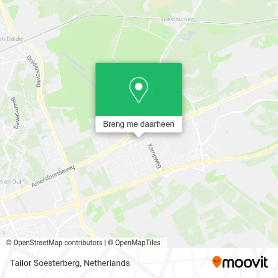Tailor Soesterberg kaart