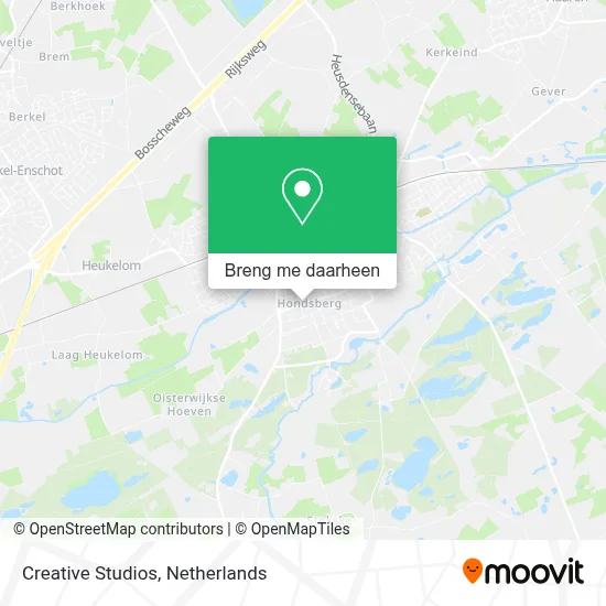 Creative Studios kaart