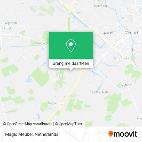 Magic Meubel kaart