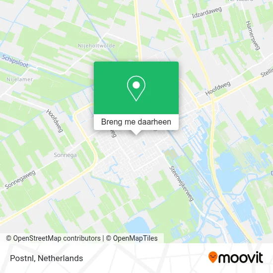 Postnl kaart