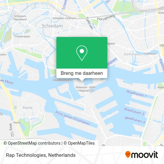 Rap Technologies kaart