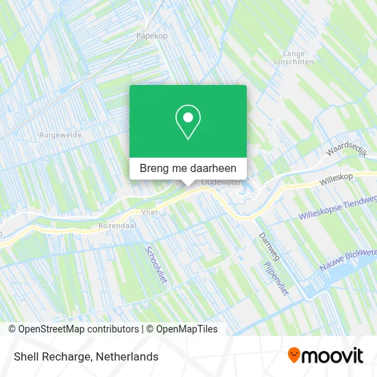Shell Recharge kaart