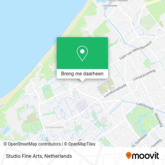 Studio Fine Arts kaart