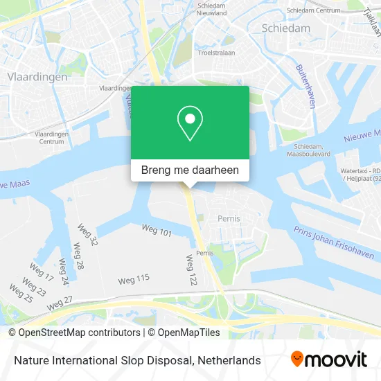 Nature International Slop Disposal kaart