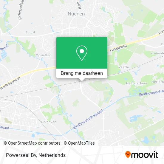 Powerseal Bv kaart