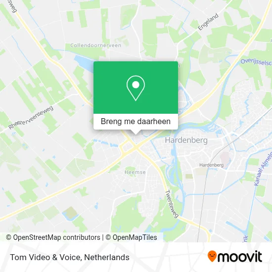 Tom Video & Voice kaart