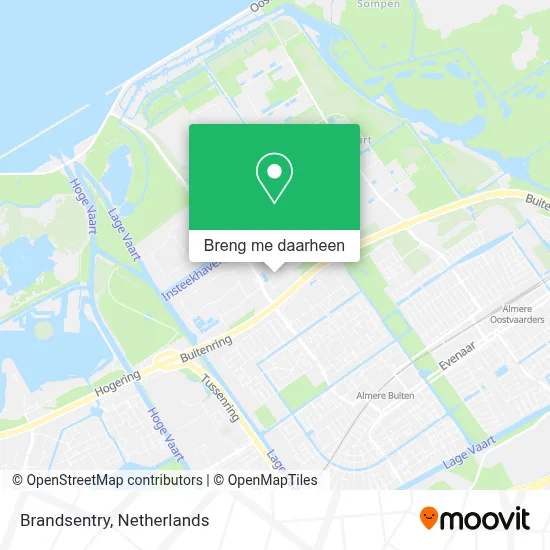 Brandsentry kaart