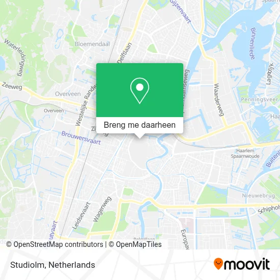 Studiolm kaart