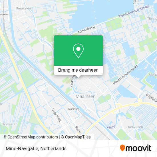 Mind-Navigatie kaart
