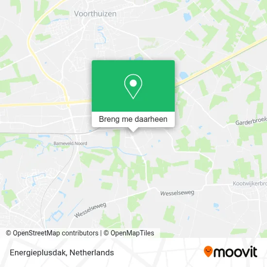 Energieplusdak kaart