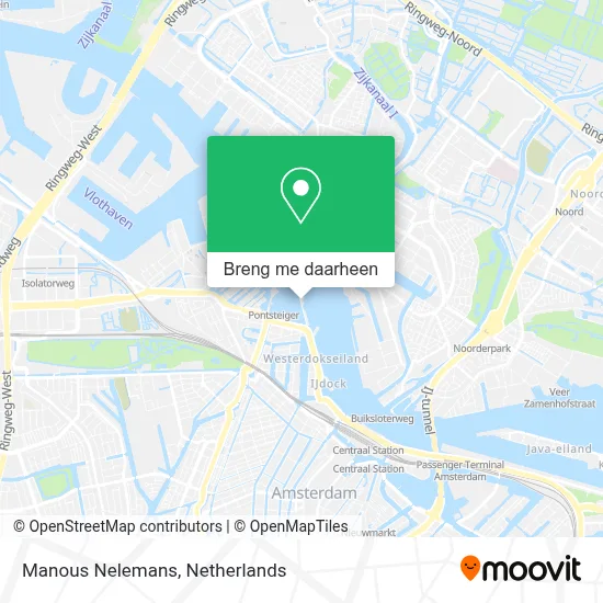 Manous Nelemans kaart